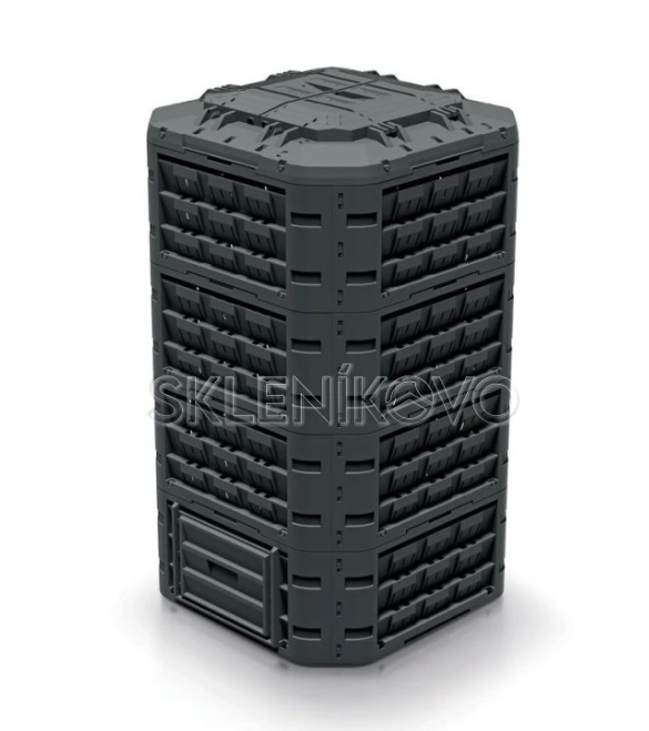 Kompostér COMPOGREEN VARIO čierny 1250l